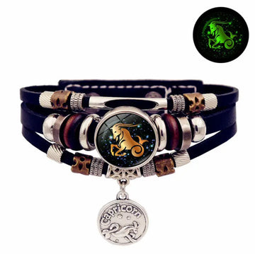 Capricorn Vintage Bracelet for Men Women